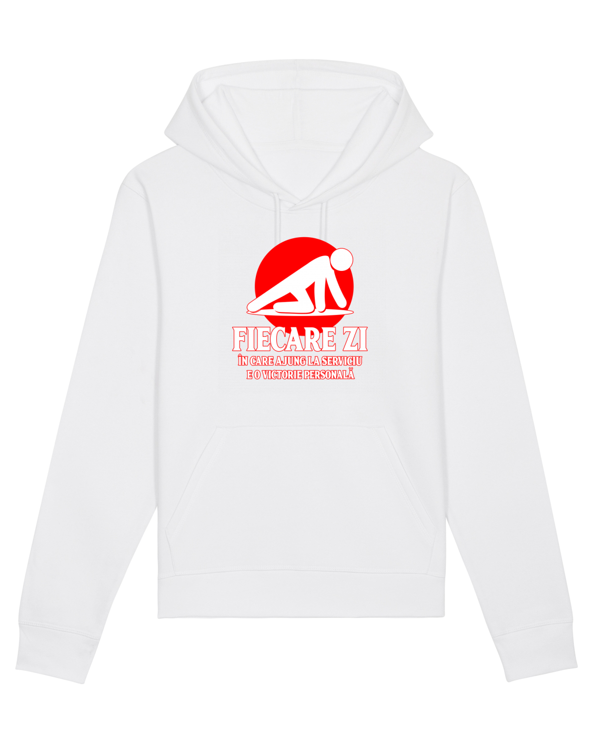 Hanorac Unisex Drummer White