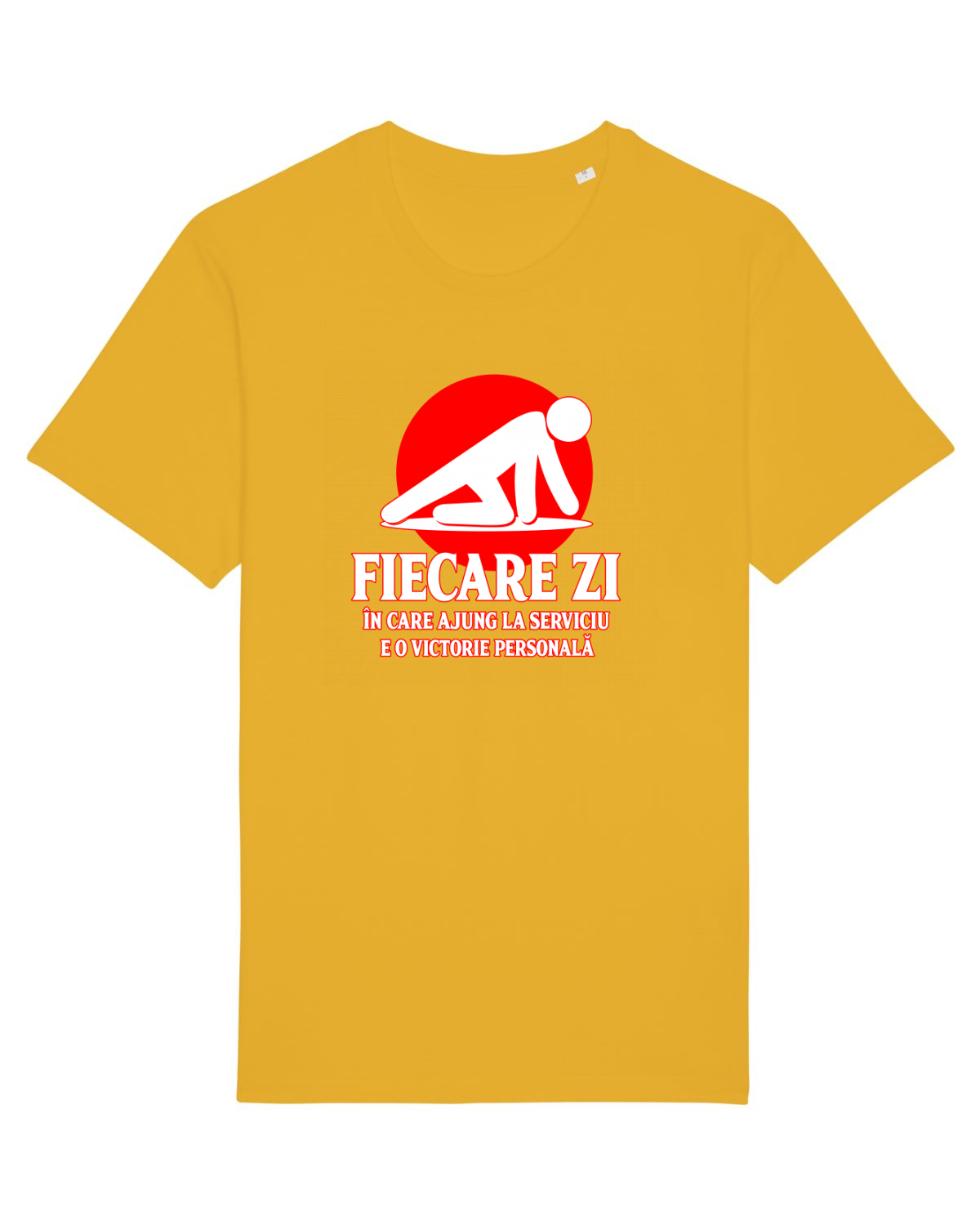 Tricou mânecă scurtă Unisex Rocker Spectra Yellow