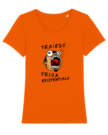 Traiesc frica existentiala Bright Orange
