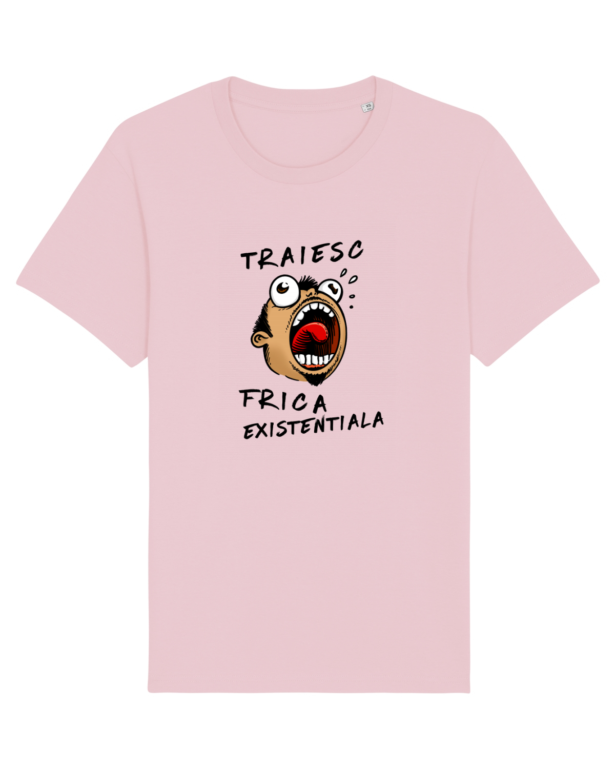 Tricou mânecă scurtă Unisex Rocker Cotton Pink