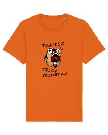 Traiesc frica existentiala Bright Orange