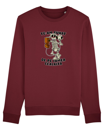 Te-am sunat de pe lumea cealalta Burgundy