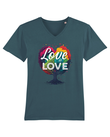Love is Love LGBTQ pride rainbow tree Stargazer