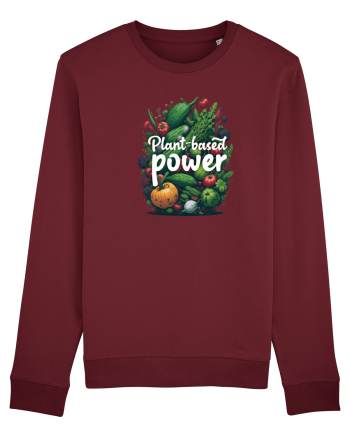 Plant-based power Burgundy