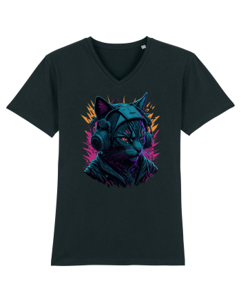 Cat Is A DJ for white Black