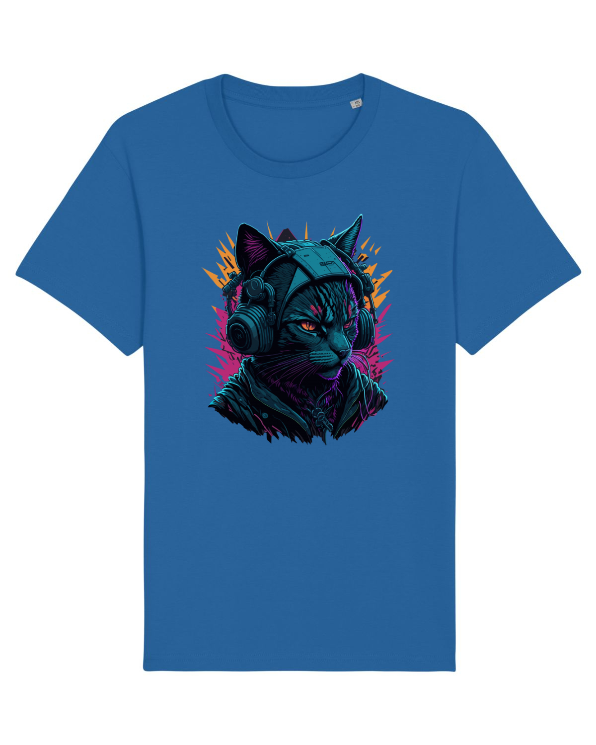 Tricou mânecă scurtă Unisex Rocker Royal Blue