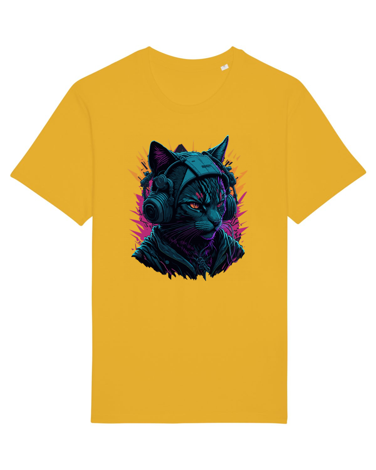 Tricou mânecă scurtă Unisex Rocker Spectra Yellow