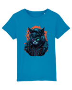 Cyborg Cat With Sunglasses for white Tricou mânecă scurtă  Copii Mini Creator