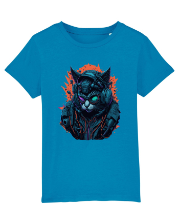 Cyborg Cat With Sunglasses for white Azur