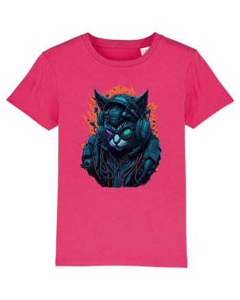 Cyborg Cat With Sunglasses for white Raspberry