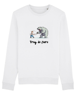 Trag de fiare Bluză mânecă lungă Unisex Rise