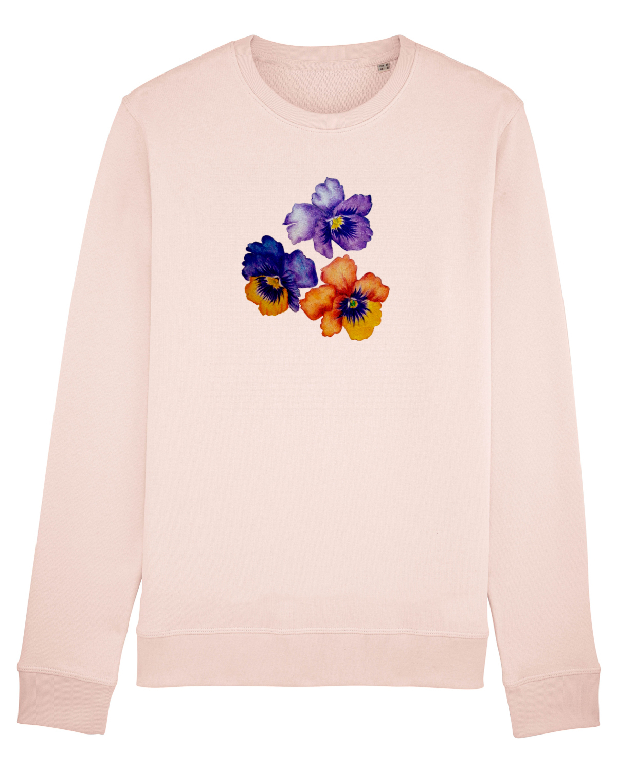 Bluză mânecă lungă Unisex Rise Candy Pink