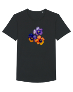 3 panselute Tricou mânecă scurtă guler larg Bărbat Skater