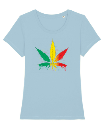 Weed Marijuana Sky Blue