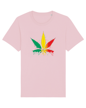 Weed Marijuana Cotton Pink