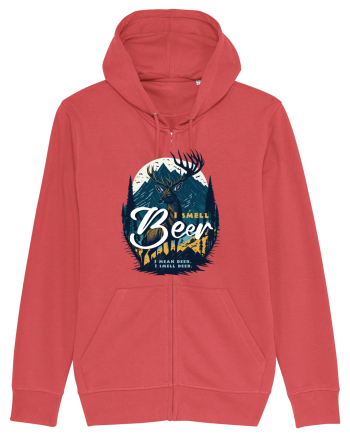 Beer Deer  Carmine Red