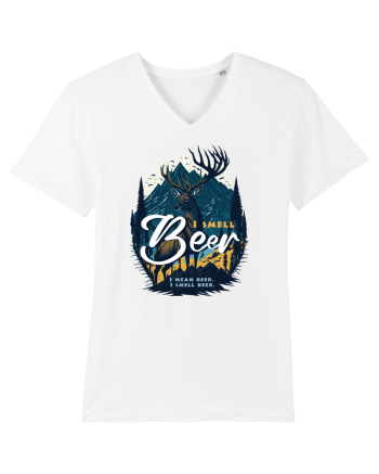 Beer Deer  White