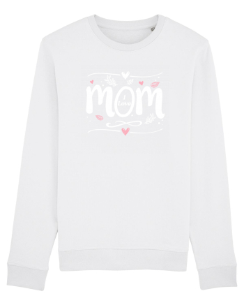 I Love Mom White