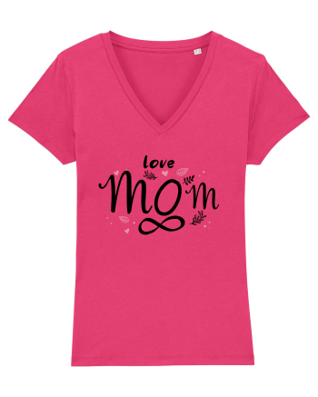 LOVE MOM FOREVER Raspberry