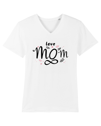 LOVE MOM FOREVER White