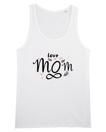 LOVE MOM FOREVER White