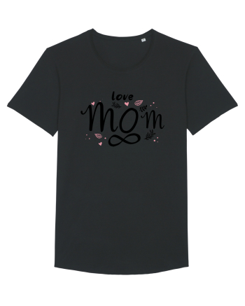 LOVE MOM FOREVER Black