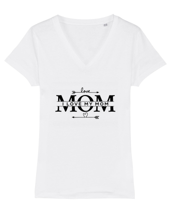 I LOVE MY MOM White