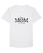 I LOVE MY MOM Tricou mânecă scurtă guler larg Bărbat Skater