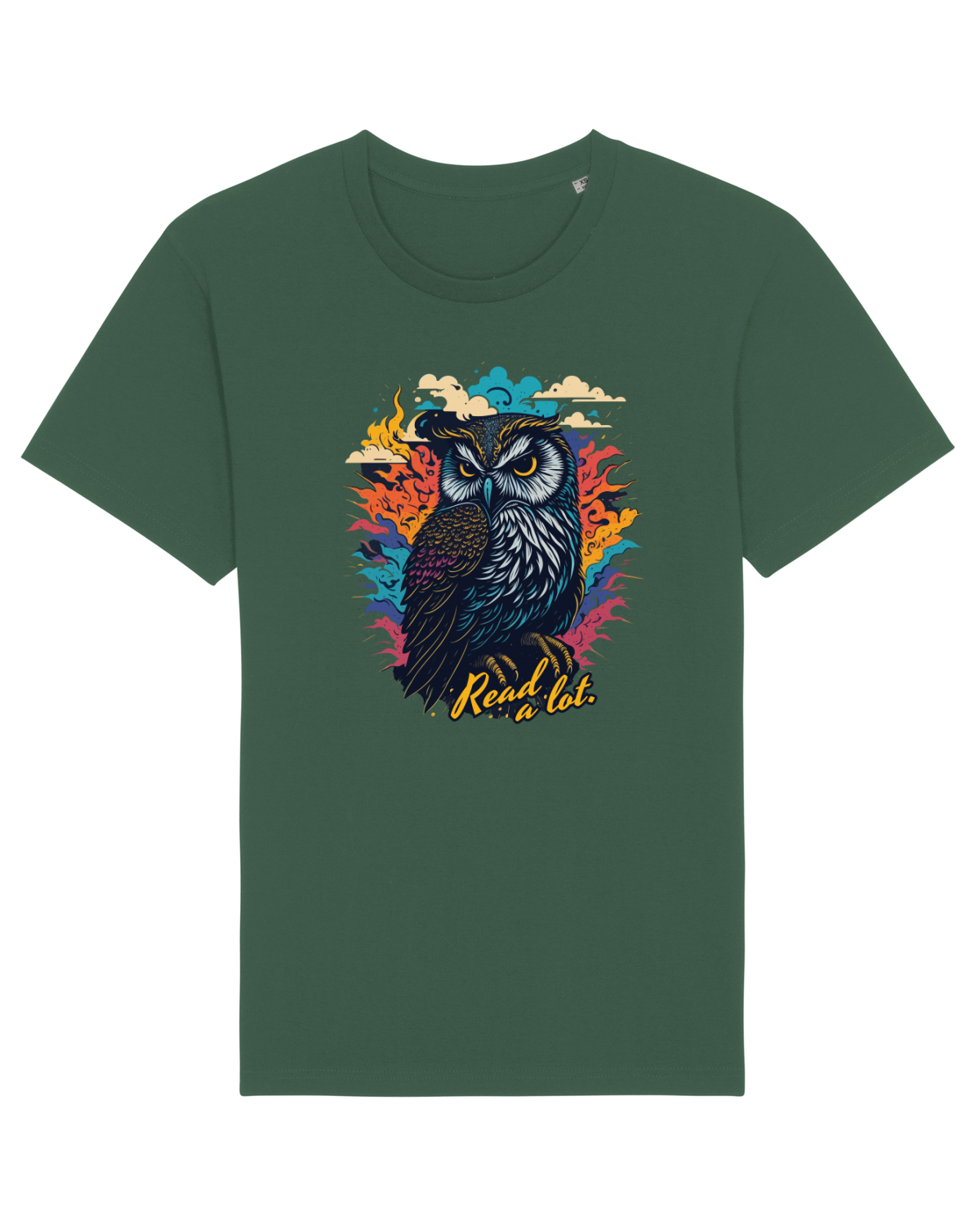 Tricou mânecă scurtă Unisex Rocker Bottle Green