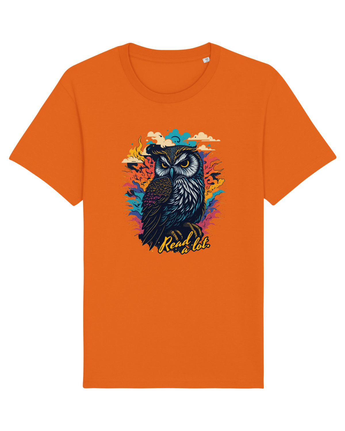 Tricou mânecă scurtă Unisex Rocker Bright Orange