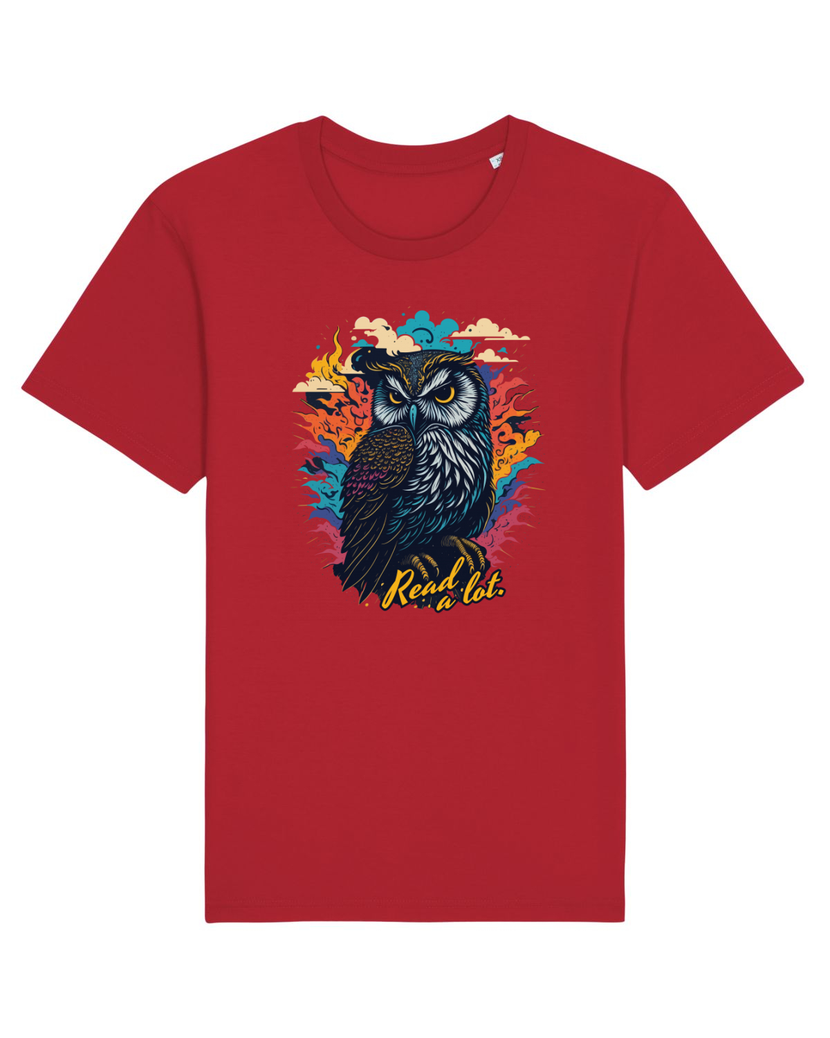 Tricou mânecă scurtă Unisex Rocker Red