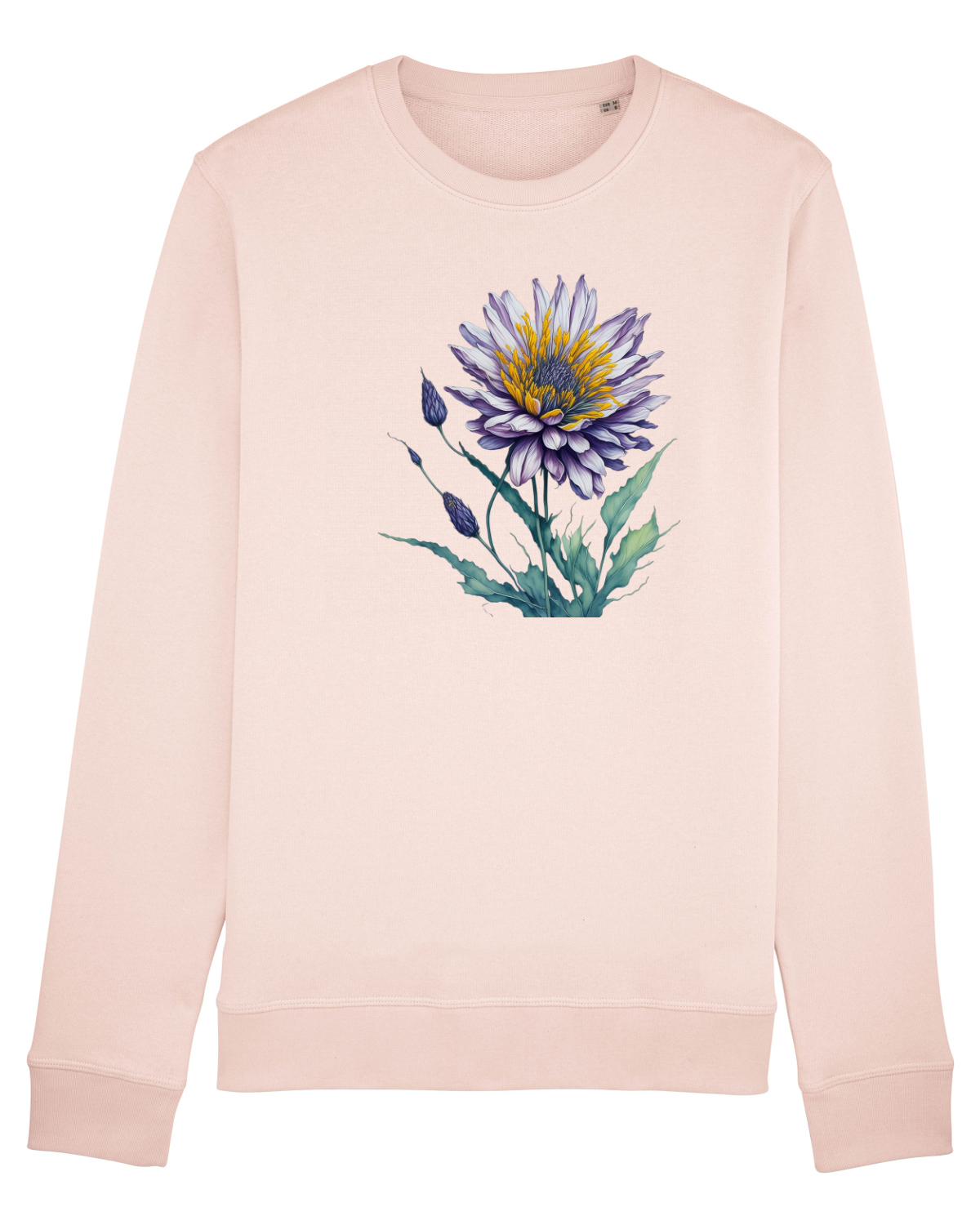 Bluză mânecă lungă Unisex Rise Candy Pink