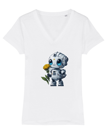 Robot love White