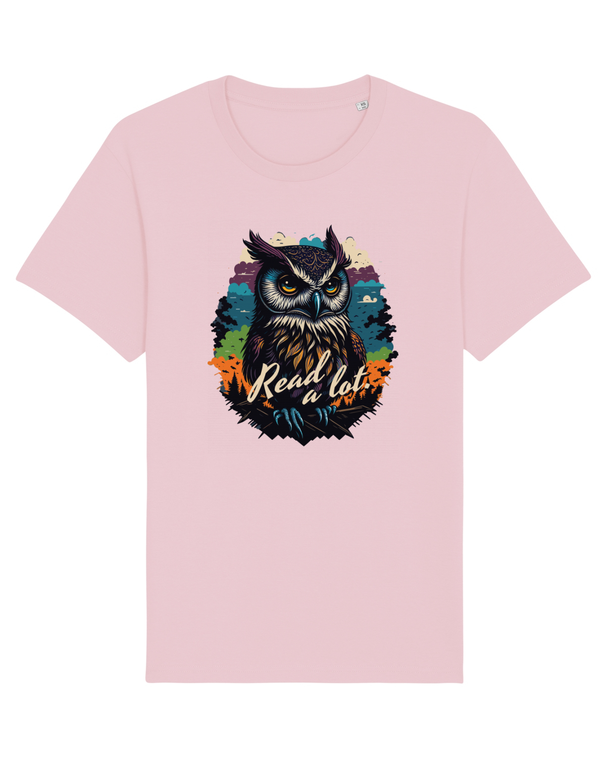 Tricou mânecă scurtă Unisex Rocker Cotton Pink