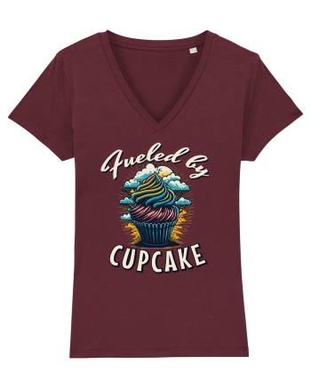 Fueled by cupcake #1 Burgundy