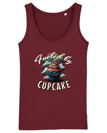 Fueled by cupcake #2 Burgundy