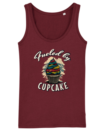 Fueled by cupcake #3 Burgundy