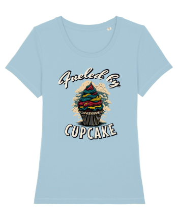 Fueled by cupcake #3 Sky Blue