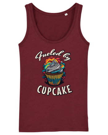 Fueled by cupcake #4 Burgundy