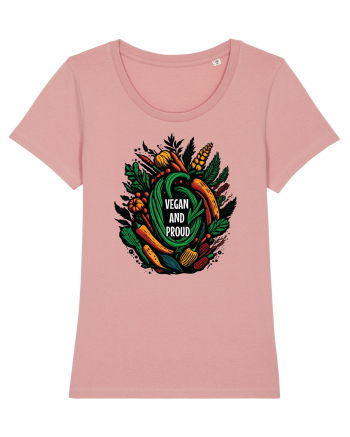 Vegan and proud Canyon Pink
