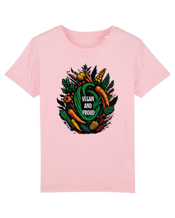 Vegan and proud Cotton Pink
