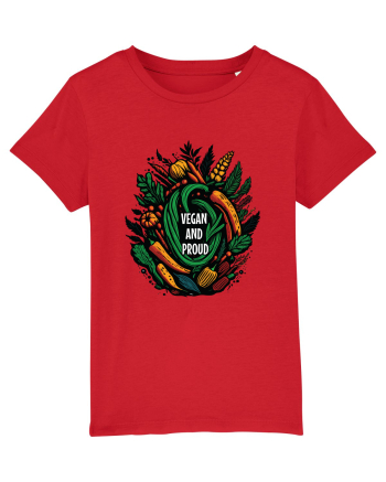 Vegan and proud Red