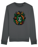 Vegan and proud Bluză mânecă lungă Unisex Rise