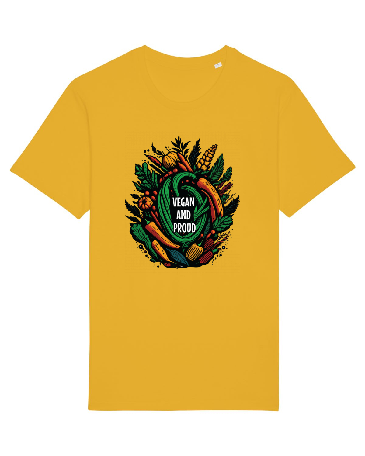 Tricou mânecă scurtă Unisex Rocker Spectra Yellow