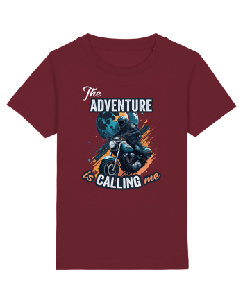 The adventure is calling Burgundy