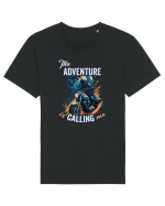 The adventure is calling Tricou mânecă scurtă Unisex Rocker