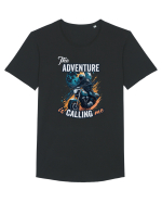 The adventure is calling Tricou mânecă scurtă guler larg Bărbat Skater