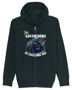 The adventure is calling 2 Hanorac cu fermoar Unisex Connector