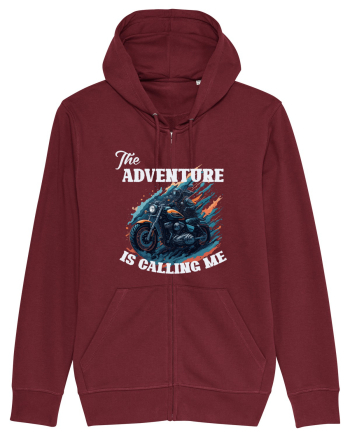 The adventure is calling 2 Burgundy