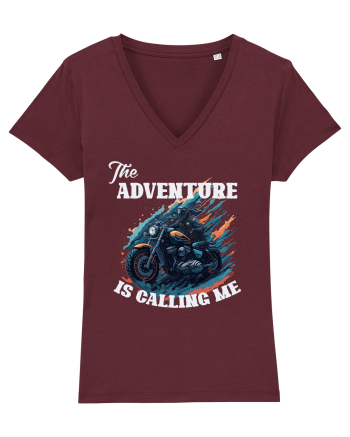 The adventure is calling 2 Burgundy